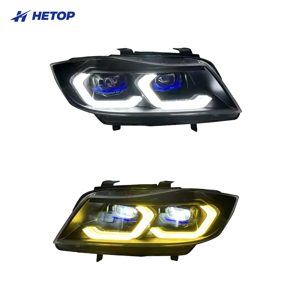 

Hetop For Bmw 3 Series E90 320I 325I 2005-2012 Led Auto Headlights Assembly Upgrade Startup Effect Drl Projector Lens
