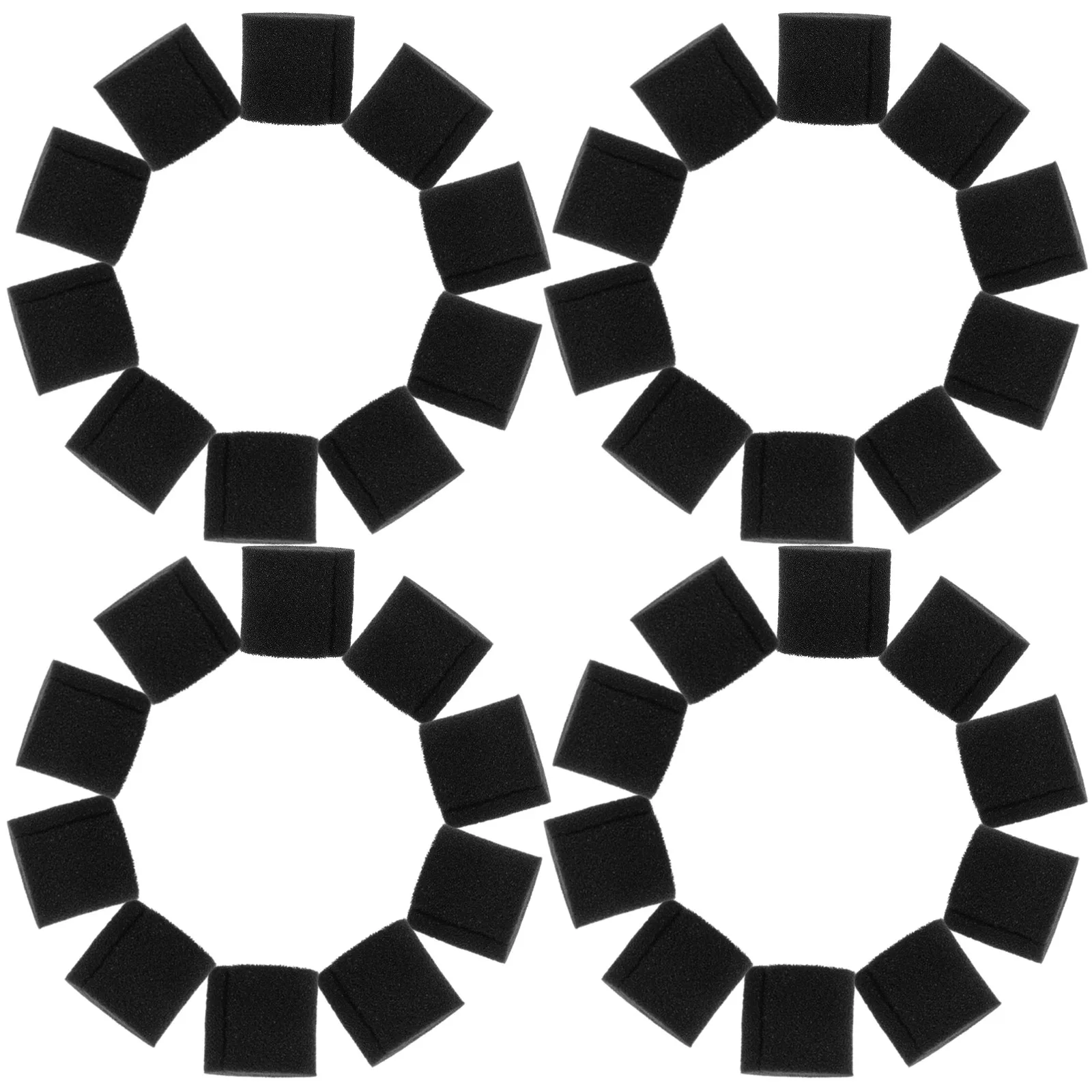 

100 шт. губчатых блоков для гидропоники без почвы, среда для выращивания рассады, принадлежности для питомников, аксессуары для гидропонного садоводства