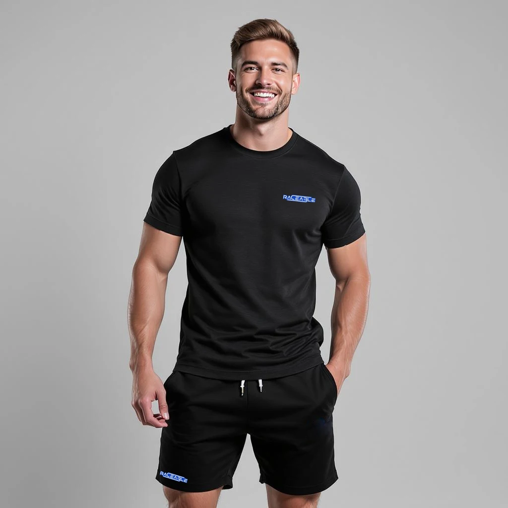 

Летняя спортивная футболка для спортзала, мужские быстросохнущие рубашки для бега, бодибилдинга, мужские топы для фитнеса с короткими рукавами, футболка из джерси, шорты для бега