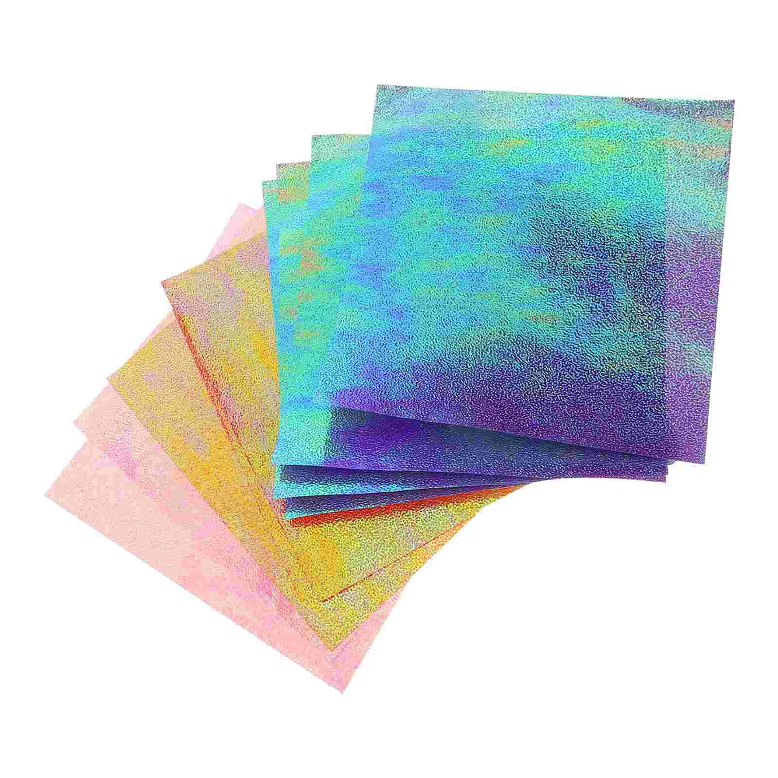 12 Sheets Glitter Origami Paper Square Sheets Vivid Colors for and Crafts Projects square paper sheet