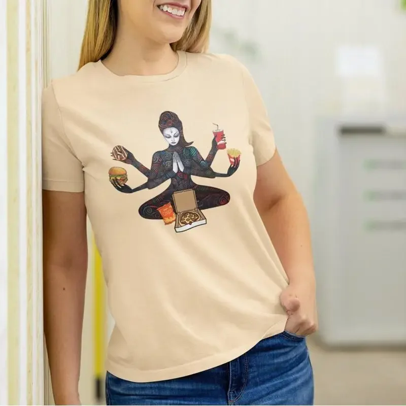Junk Food Goddess T Shirt Fast Lover