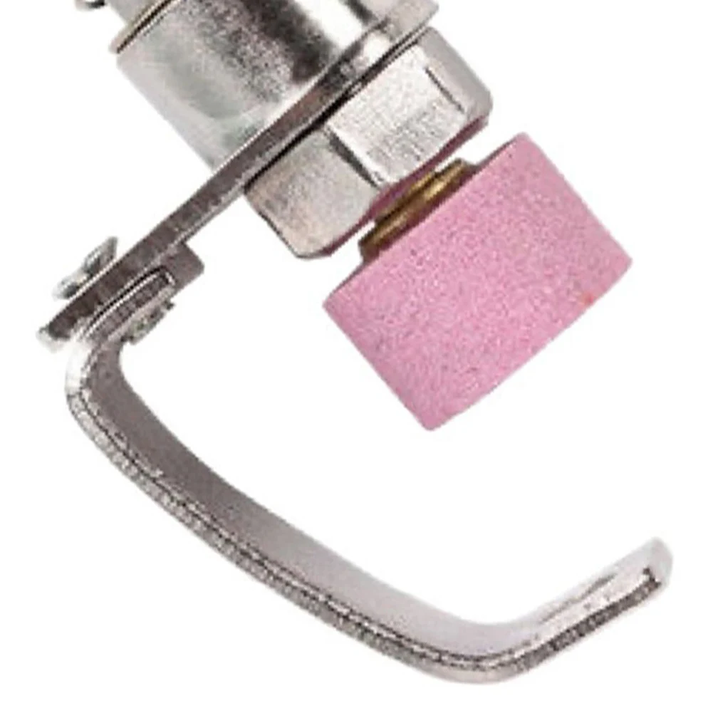 Fabric Cutting Machine Grinding Wheel Assembly Metal Construction Spring Loaded Pagoda Connector for Circular Sewing Integration