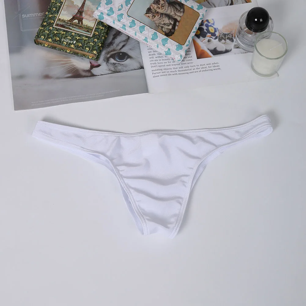 Lightweight Men's Thong Underwear with Contoured Pouch and T-Back Cut for Flexible Movement and Breathable Wear