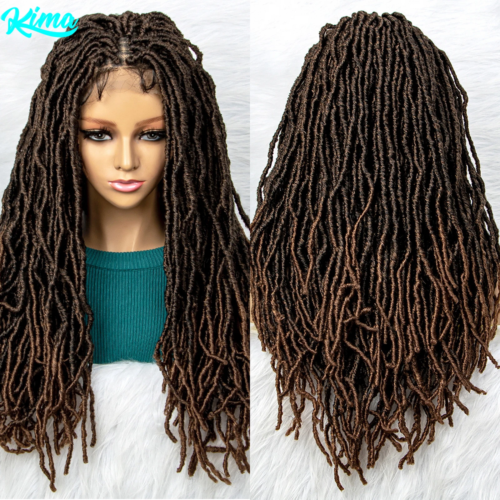 

Синтетические плетеные парики 24-дюймовые плетеные крючком парики 9x6 Макс. кружевные фронтальные парики для плетения волос с детскими волосами для женщин