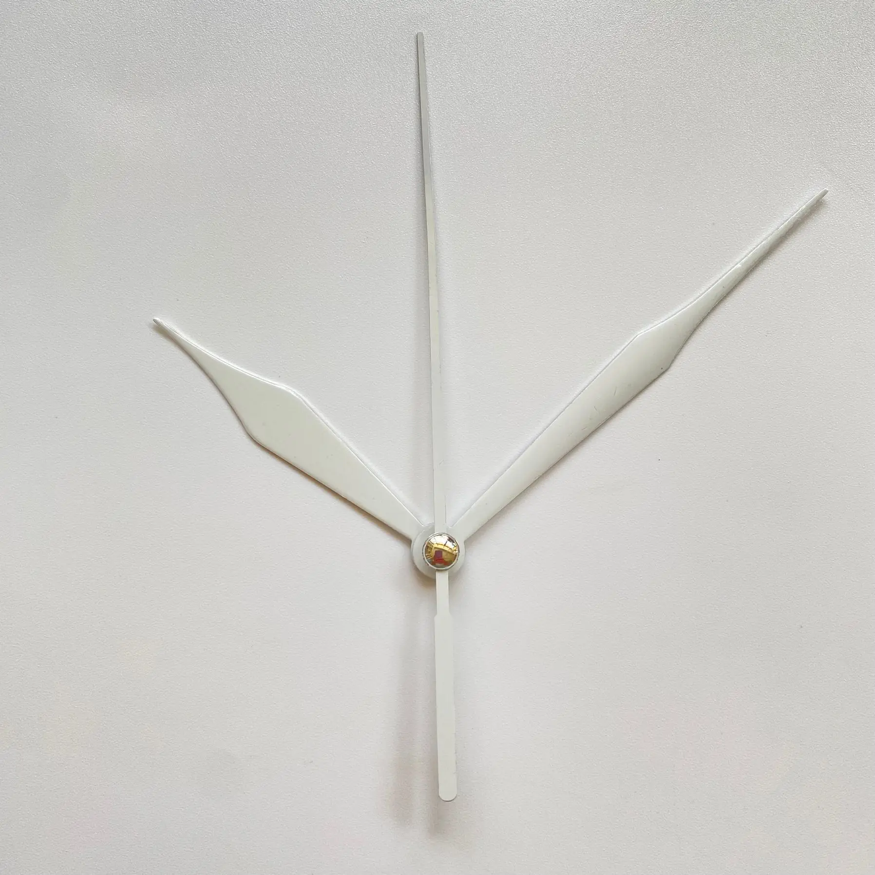 White Wall Clock Hands for DIY Wall Clock Wall Watch Decorated Hands Clock for Home Arrows Mechanism DIY Quartz Parts