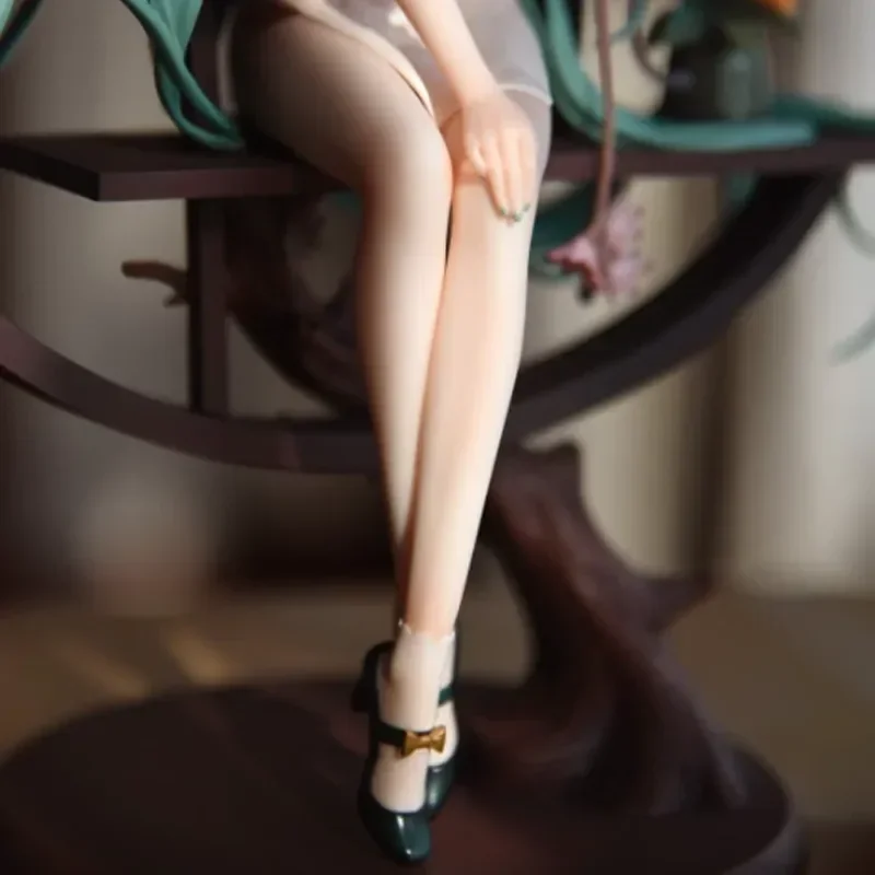 Hatsune-Miku Style Actionfigur Antiker Stil Modell Cheongsam Sänger Kawaii Thema Dekoration Display Desktop Dekoration Geschenk