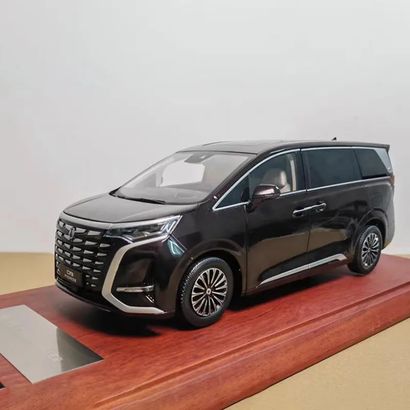 دييكاست 1:18 مقياس الأصلي BYD Denza D9 الطاقة الجديدة مركبة أعمال MPV سبيكة سيارة نموذج تحصيل لعبة هدية تذكارية العرض #2