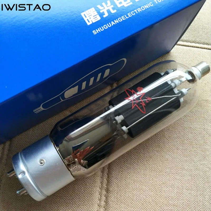 Shuguang 805หลอดสุญญากาศวาล์วเสียง805 FU-5 GL-805เปลี่ยนหลอดอิเล็กตรอนชุดเครื่องขยายเสียง DIY จับคู่สี่เหลี่ยมของแท้