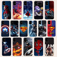 AK-5 The Avengers Silicone Case for Moto G6 G7 G41 G51 G50 G60 G60S G71 Plus Power Play