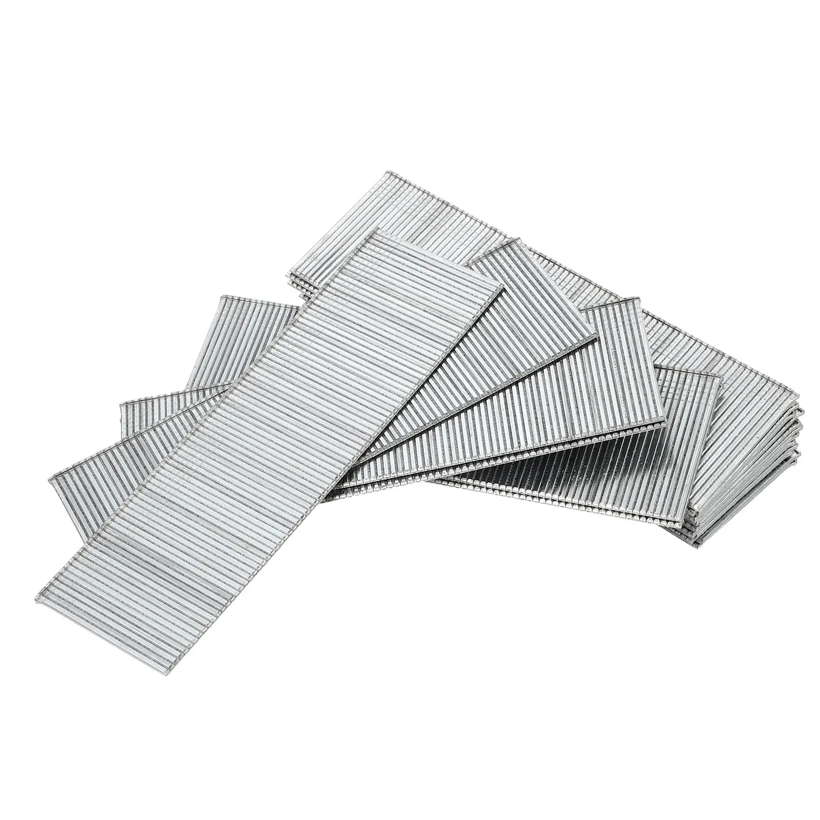 Galvanized brad nails for homeowners to secure fasteners 1600pcs silver zinc plating