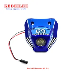 KEBEILEE Redesign Upgrade Headlights For LOSI Promoto-MX Motorcycle 1:4