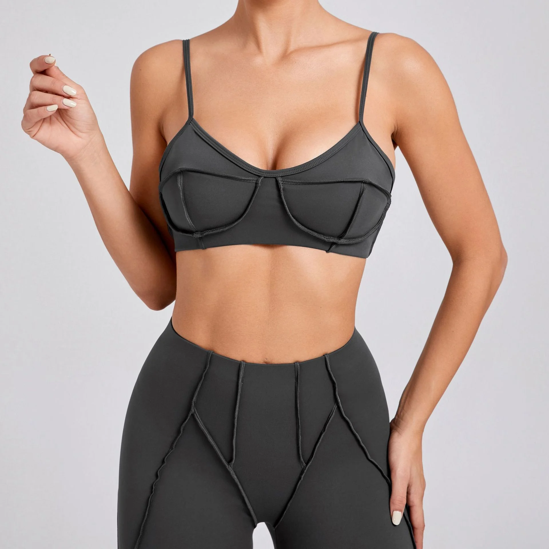 

New Sports Vest Top, Women's Fitness Wear, Yoga and Running Thin Belt, Beautiful Back Tight Underwear for Women 86040