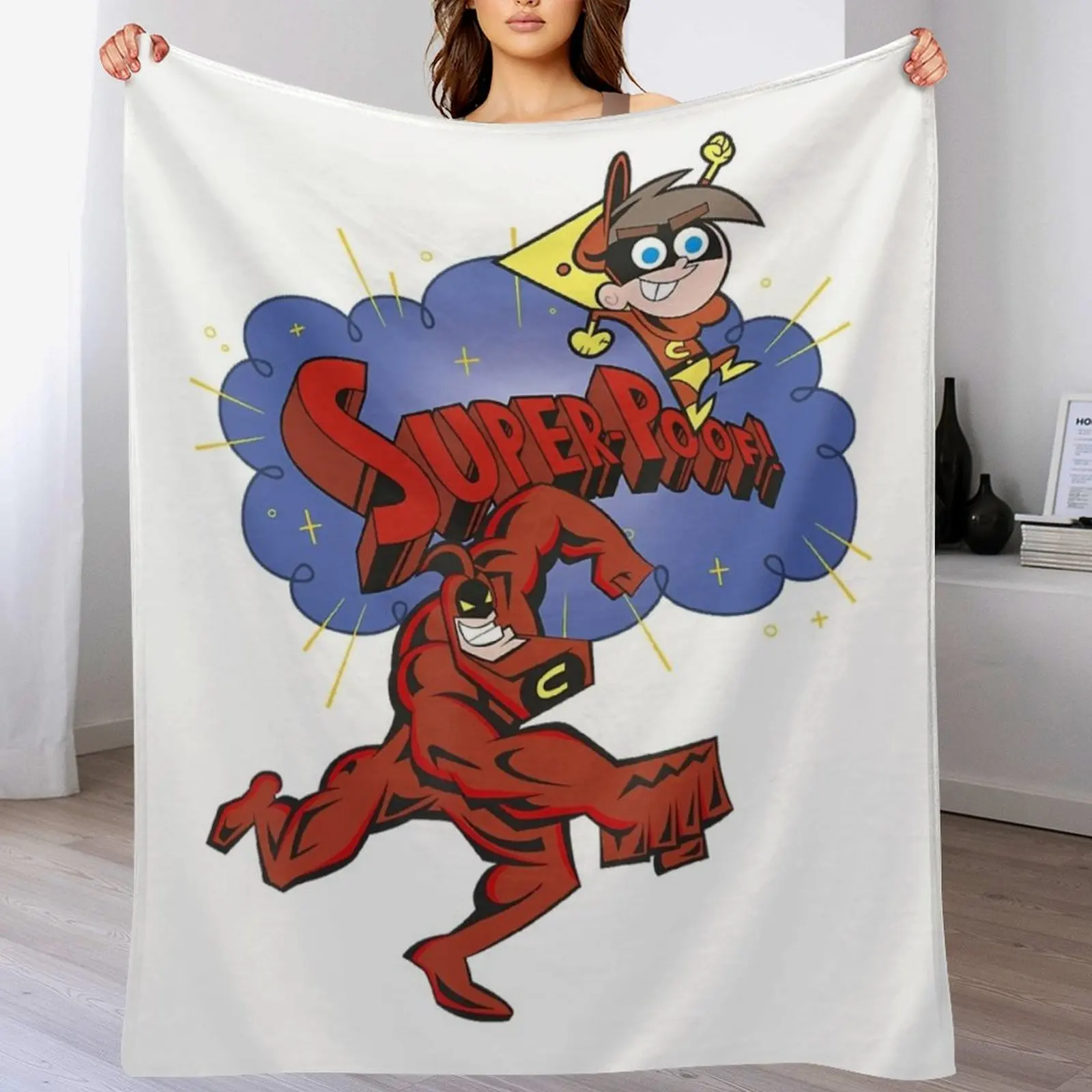 

The Fairly Vintage - The Fairly Kids Movie Throw Blanket Flannels Giant Sofa Blankets