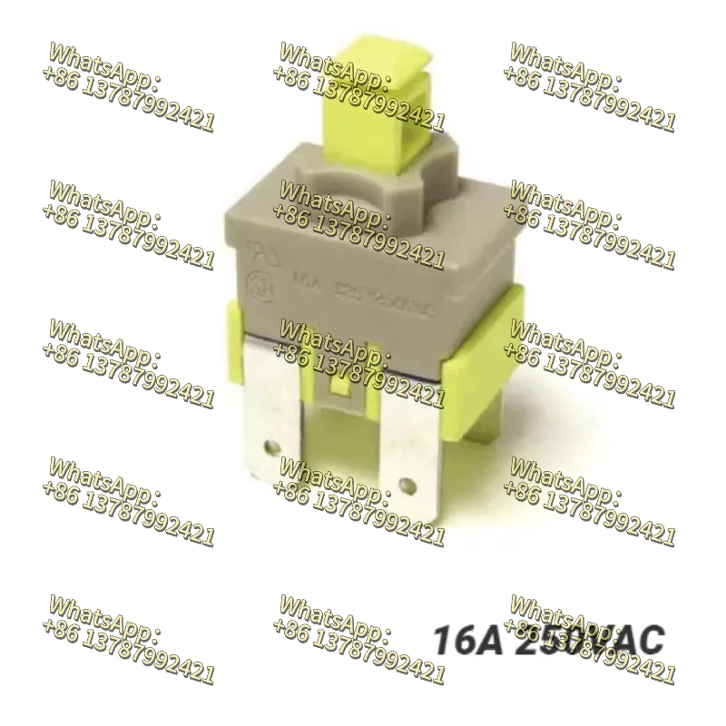 16A 250V Self-locking Switch for Dishwasher PA512C E- 4pin  Vacuum Cleaner Power Button   spare parts