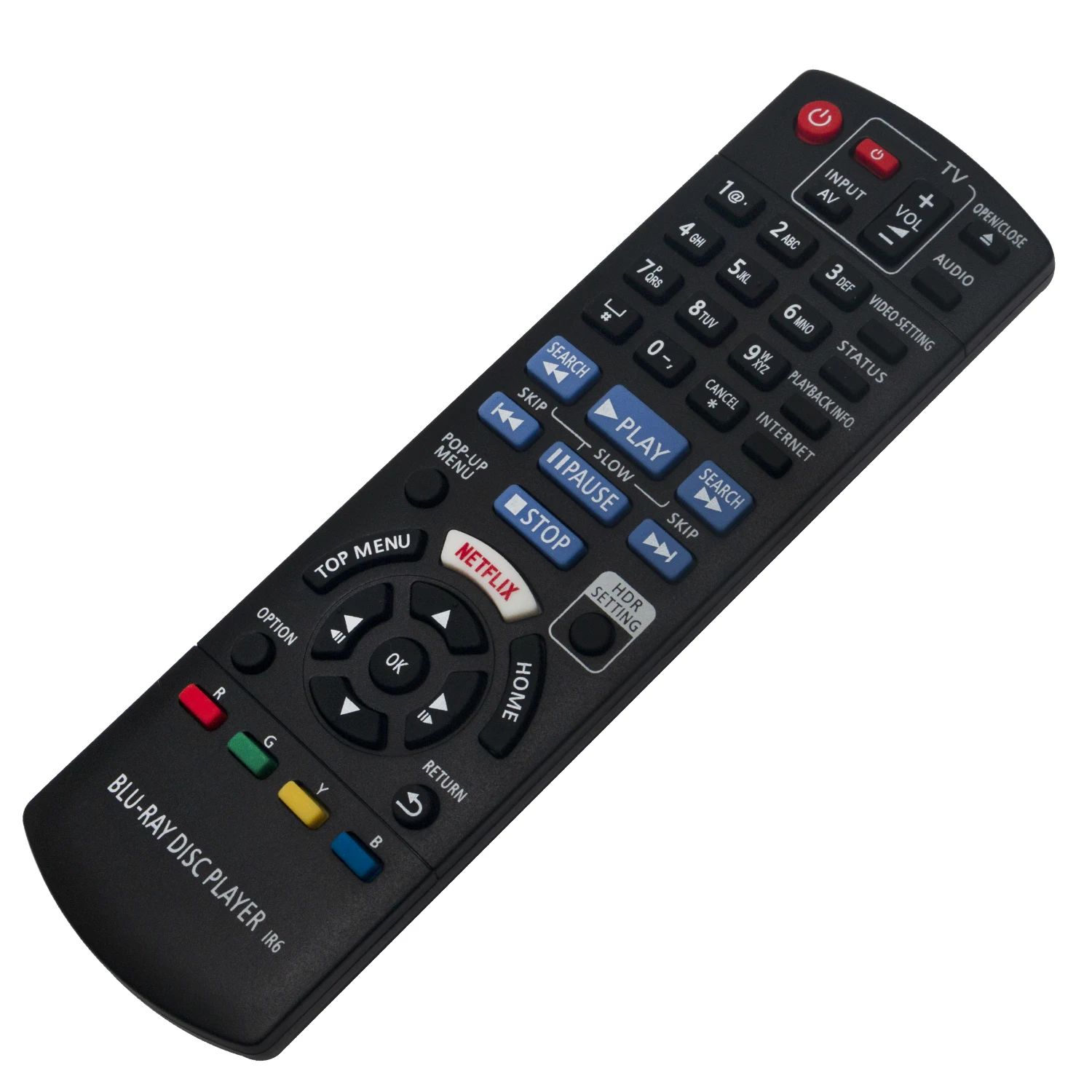 New N2QAYB001157 Replacement Infrared Remote Control Suit for Panasonic 4K Ultra HD Blu-ray Player DMP-UB300 DMP-UB400 DP-UB820K