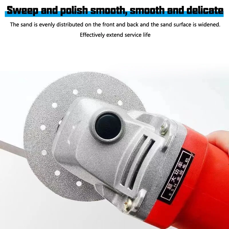 

1PC Porous Widened Rock Slabs Cutting Disc 100mm Slate Flat Grinding Cutting Blade 3.93 Inch Cutting Blade For Stone Ceramic