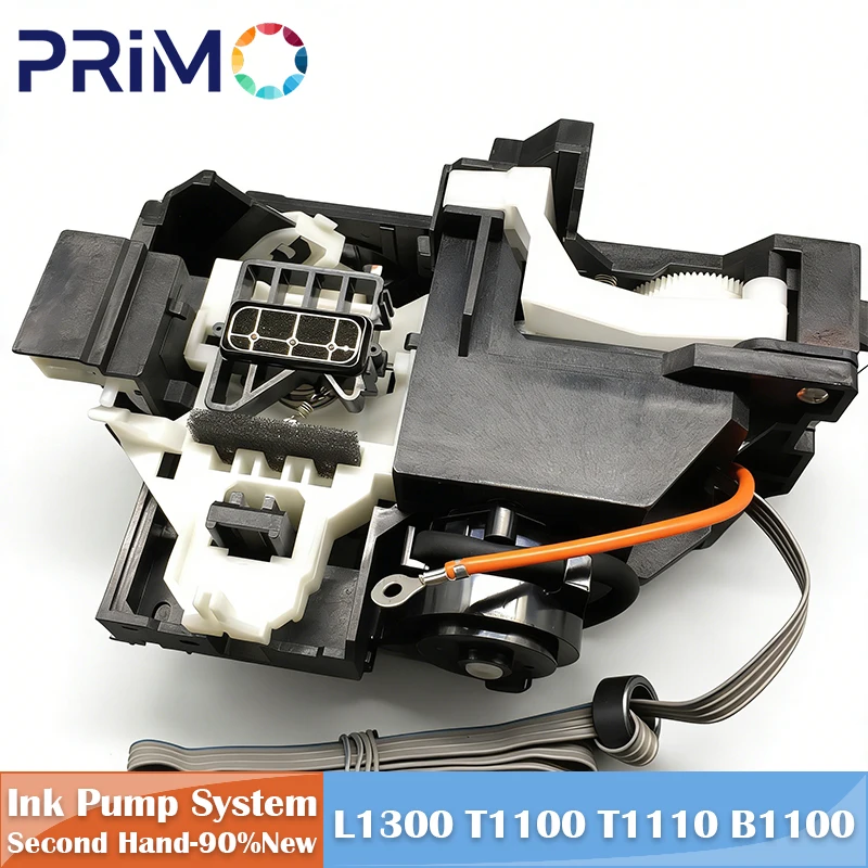 

90New Capping Station Assembly Ink Pump System Compatible for Epson L1300 T1100 T1110 B1100 ME1100 PX1001 PX1004 Printer