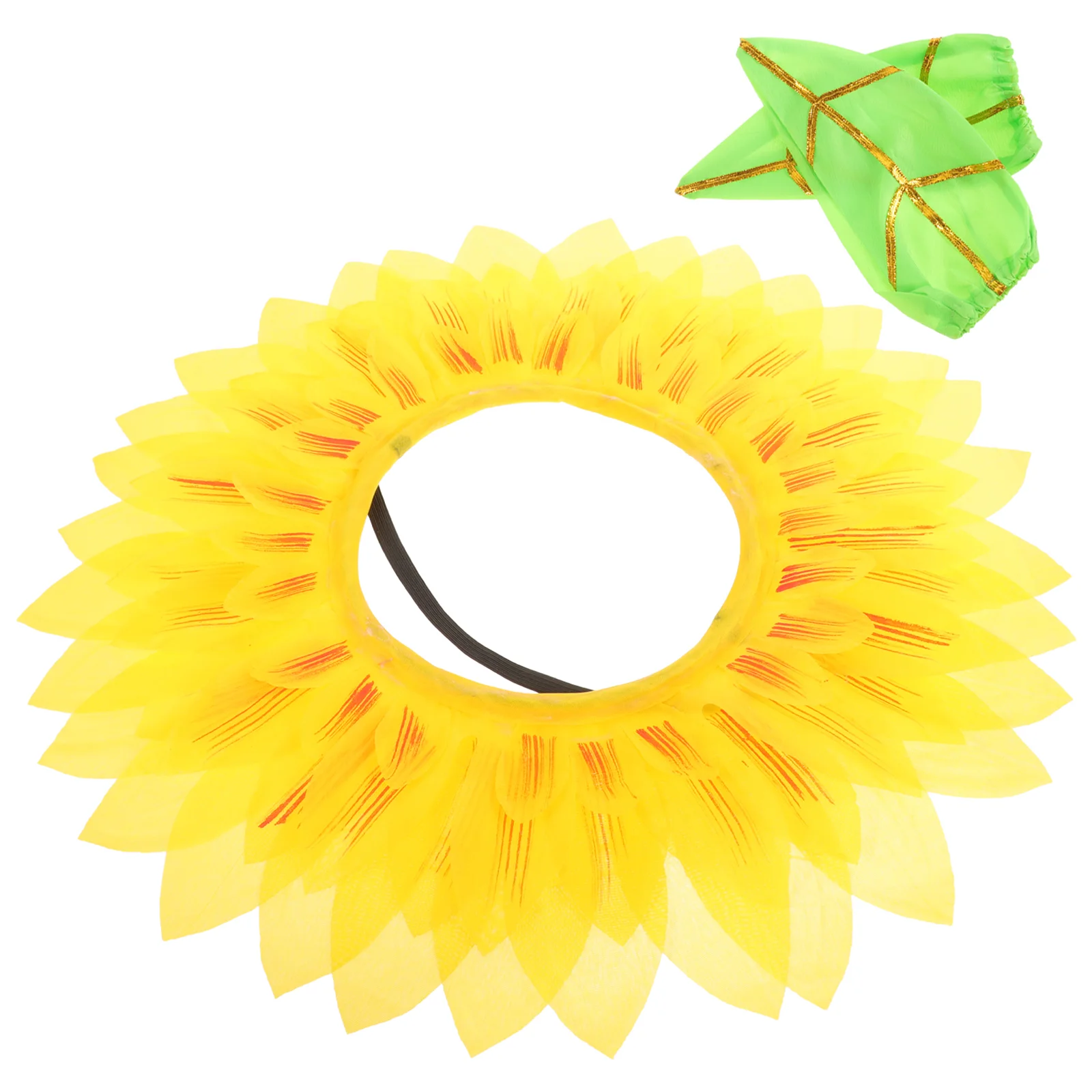 

Head Band Sunflower Headgear Halloween Kids Performance Props Funny Costume Hat Child