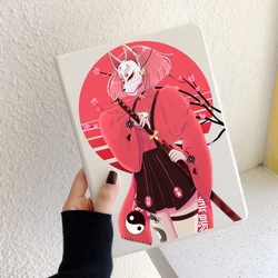 Cute Japanese Style Anime Girl ipad case For Air 4 iPad Pro 2020 10.9 With Pencil Holder 10.2 8 7th 12.9 Pro Mini 5 6 Case