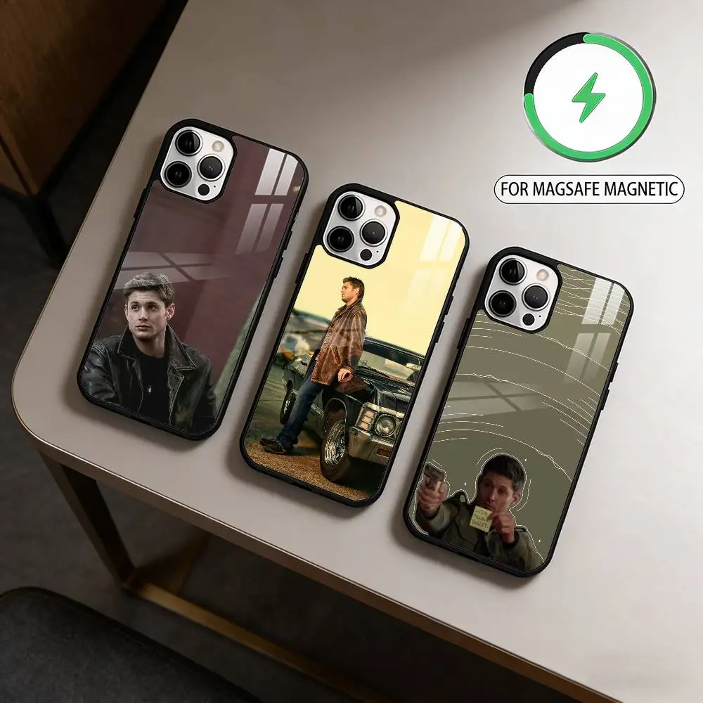 

S-Supernatural D-Dean Phone Case For iPhone17,16,15,14,13,12,11 Plus,Pro Max Magnetic For Magsafe Wireless Charging