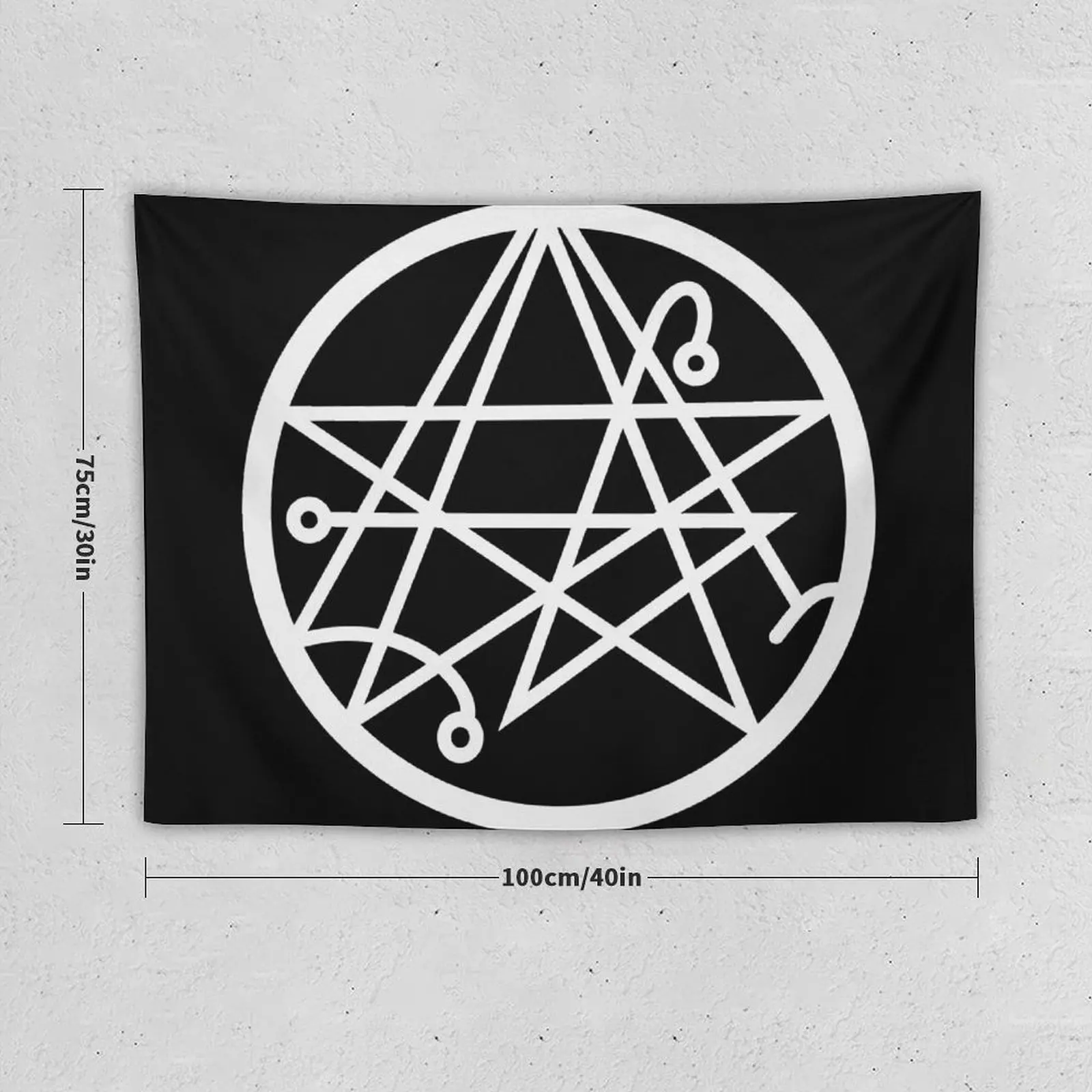 The Necronomicon Gate Symbol Tapestry Bed Room Decoration House Decorations Carpet On The Wall Tapestry