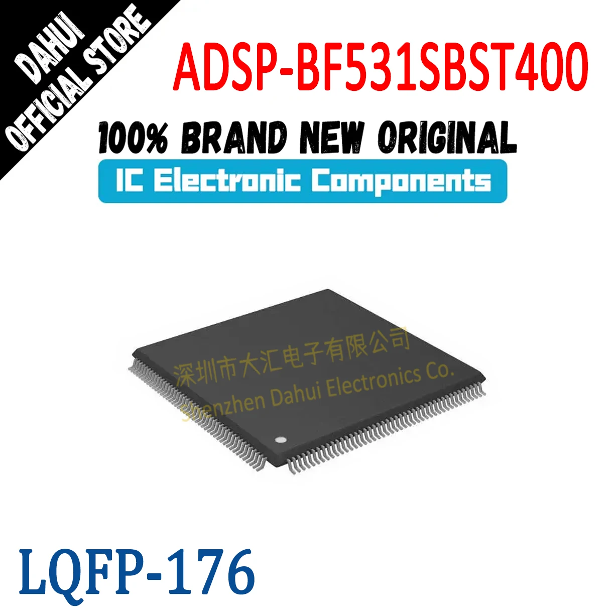 

ADSP-BF531SBST400 QFP-176 Digital signal processor chip ic new original