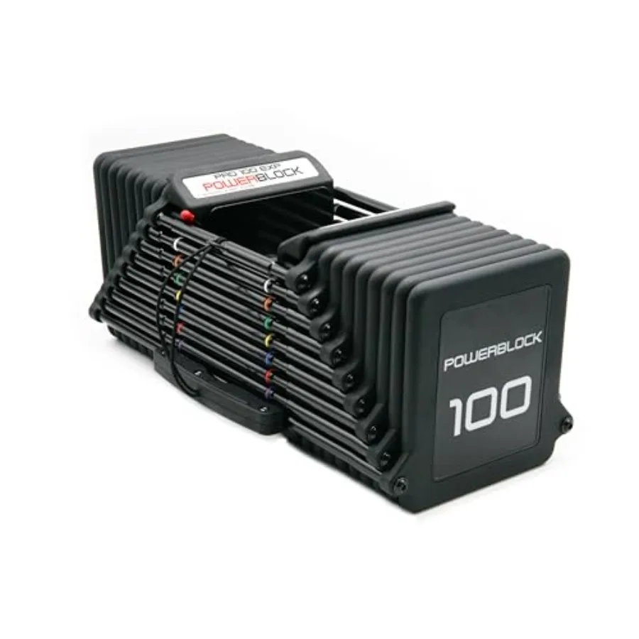 

Регулируемая гантель Pro 100 (5-100 фунтов), продается поштучно, прочная стальная конструкция, инновационное тренировочное оборудование для силовых тренировок