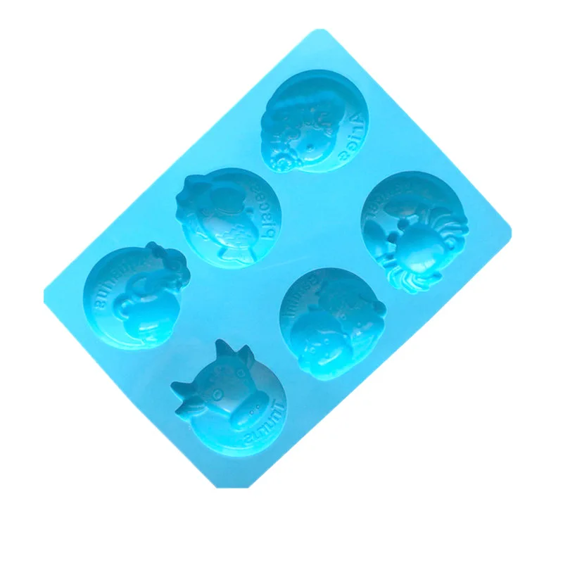 One of the 12 constellations, silicone handmade, cold soap mold, aromatherapy plaster mould XG701