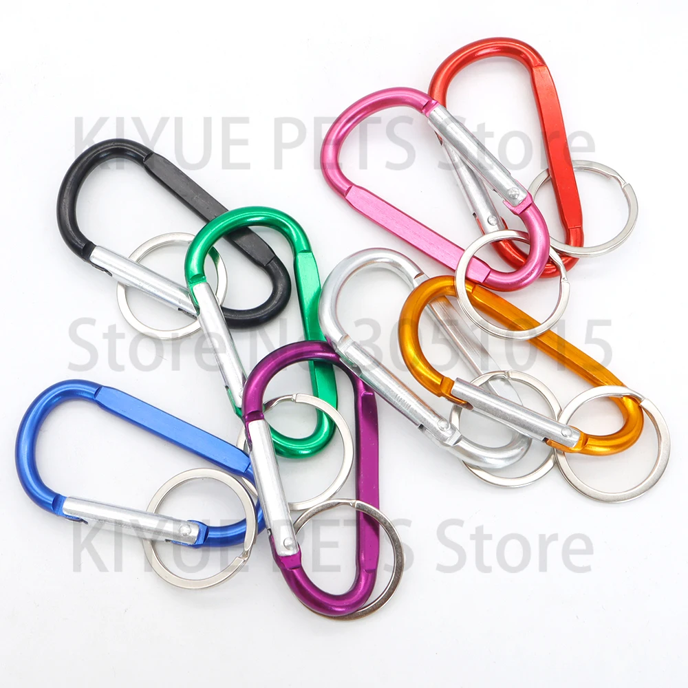 حلقات تسلق صغيرة مع شعار ، حلقة سلسلة مفاتيح ، مشابك صغيرة ، خطاف سريع ، على شكل حرف D ، حلقة شخصية ، هدية ترويجية ، أو ، مجموعة
