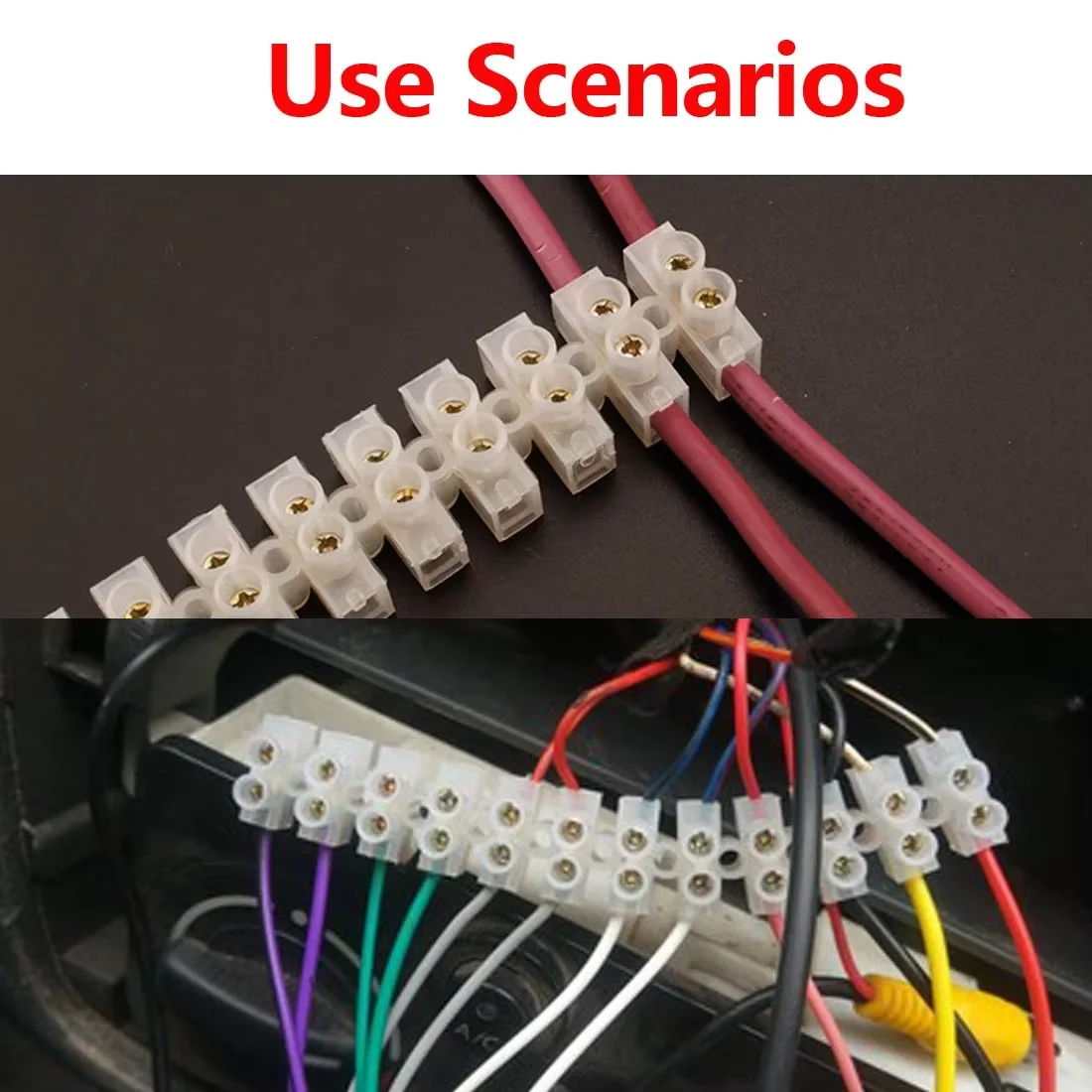 12 موقف البلاستيك محطة كتلة سلك موصل المسمار حاجز كهربائي قطاع X3-0512 X3-1012 X3-2012 X3-3012 X3-6012