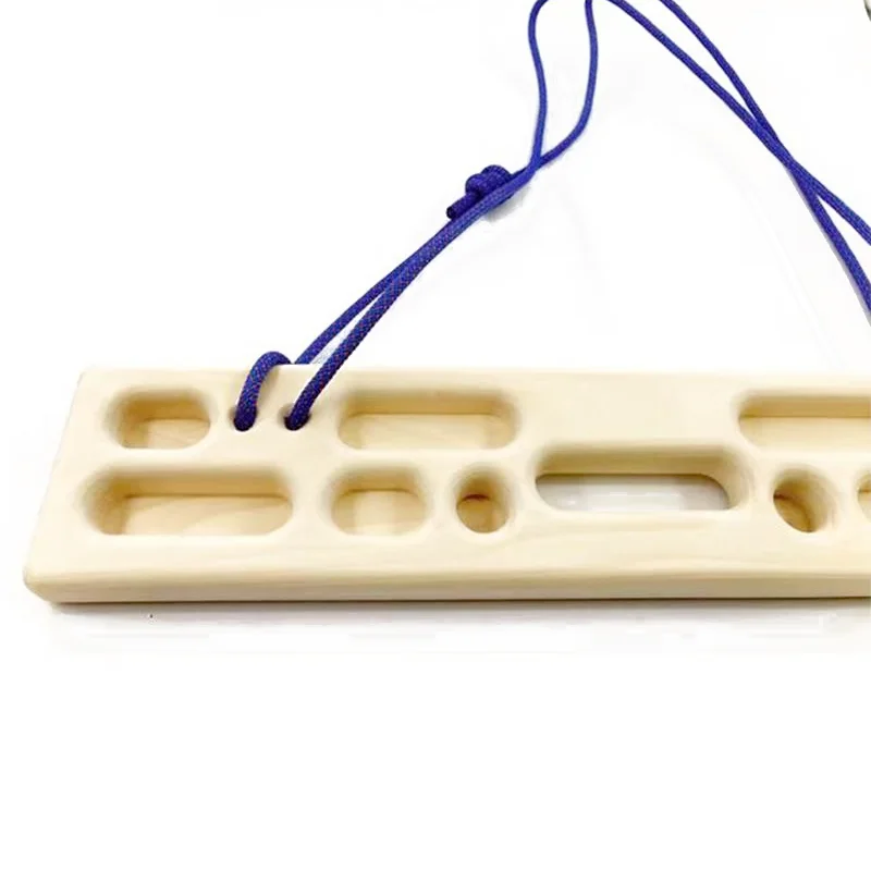 Indoor Rock Climbing Hangboard Strength Rock Board Finger Back shoulder training Pull Up Fingerboard Easy to Carry