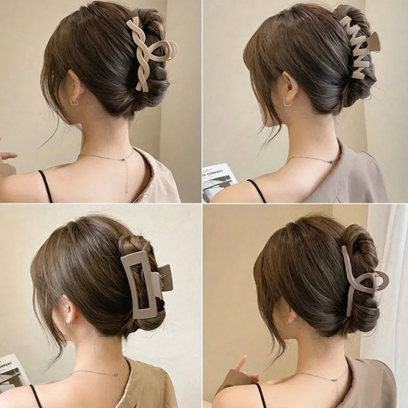 

5PCS Grab Clip Hairpin hair shark clip suitable for teenagers and adults simple fashionable exquisite and generous style