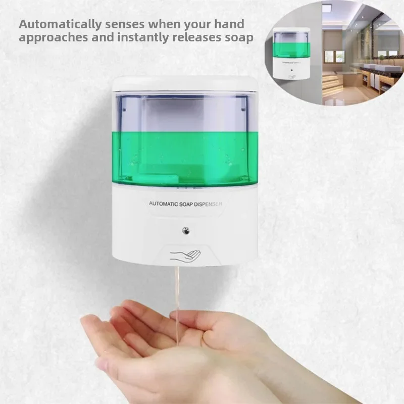 

Dishwasher Detergent Dispenser Automatic Touchless Induction Hand Soap Liquid Soap Holder Soap Dispenser Equipped With 2 screws