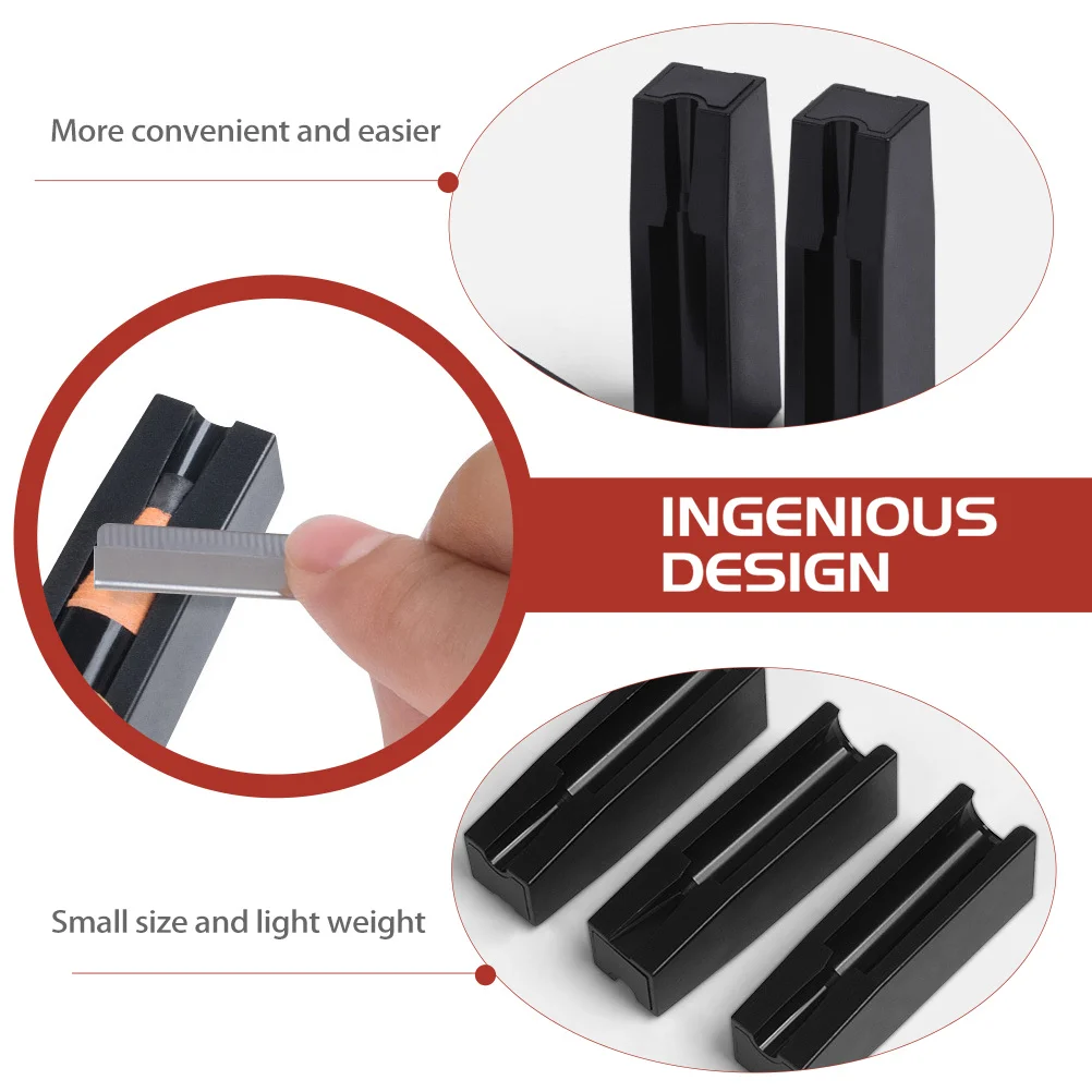 Taille-crayon à sourcils professionnel, petit outil de maquillage léger pour Eyeliner, taille-crayon à lèvres, Portable de voyage