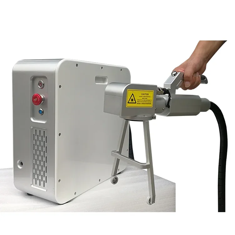 Best-selling paint and rust removal Hand-held 50w 100w 200w laser cleaning machine rust prevention technology aluminum