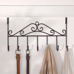 Door Behind Hook Storage Wall Hanging Clothes Hanger Coat Hook Punch-free Hanger Bedroom Organizer Storage Accessories