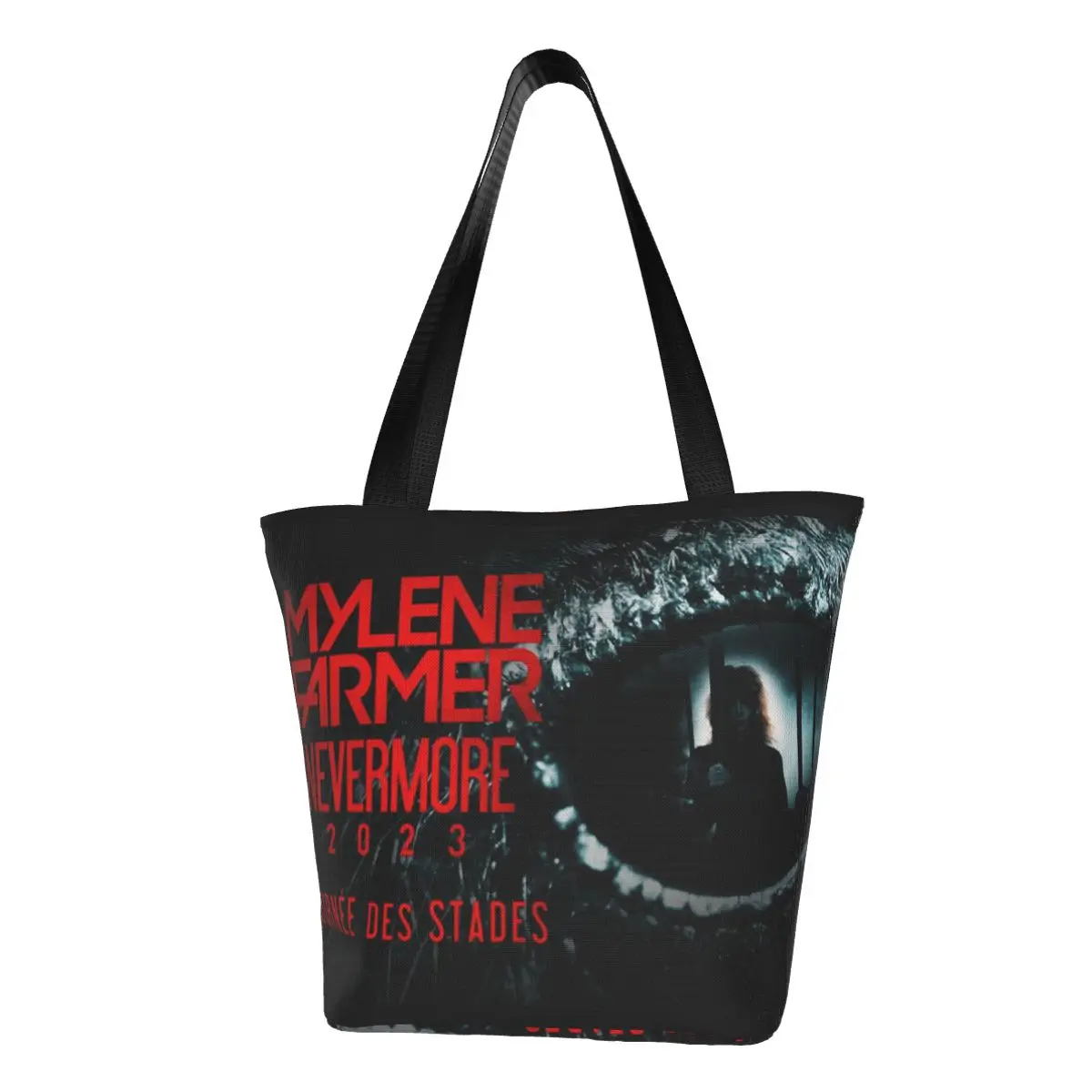 2023 Mylene Farmer Nevermore Handbag Accessories Trend For Unisex Shopping Bags