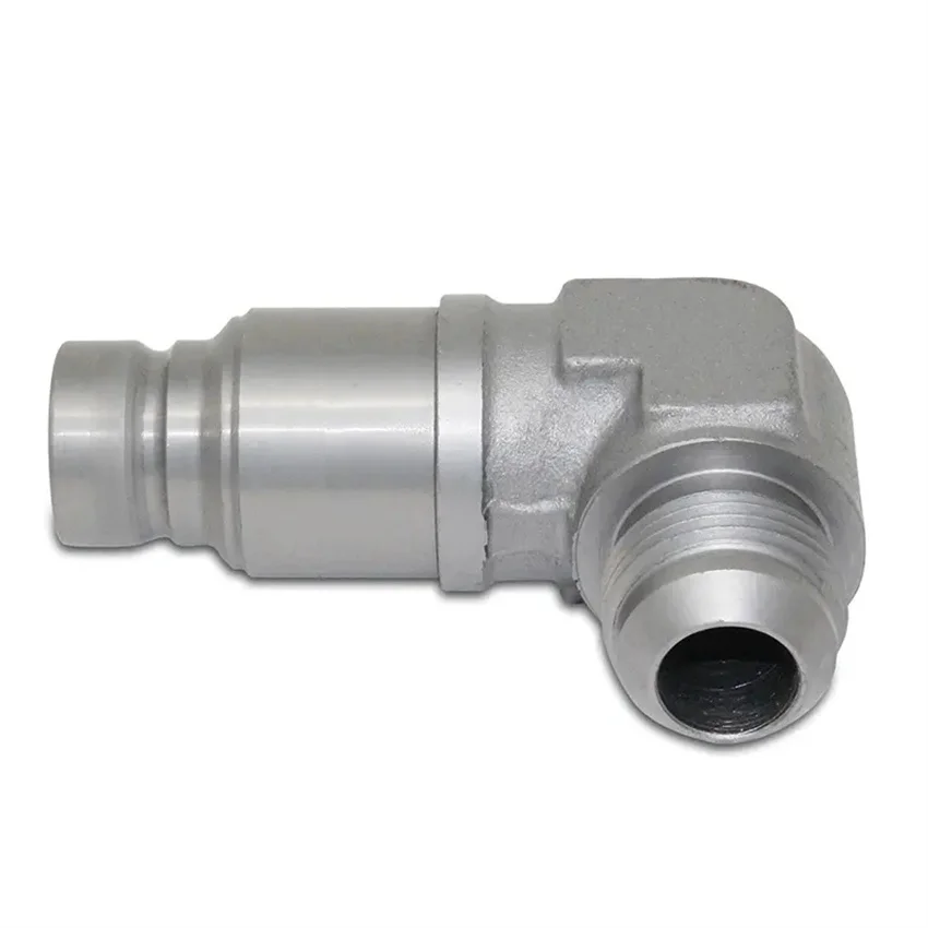 7246795 Male Coupler 90 Degree Flat Faced 1/2