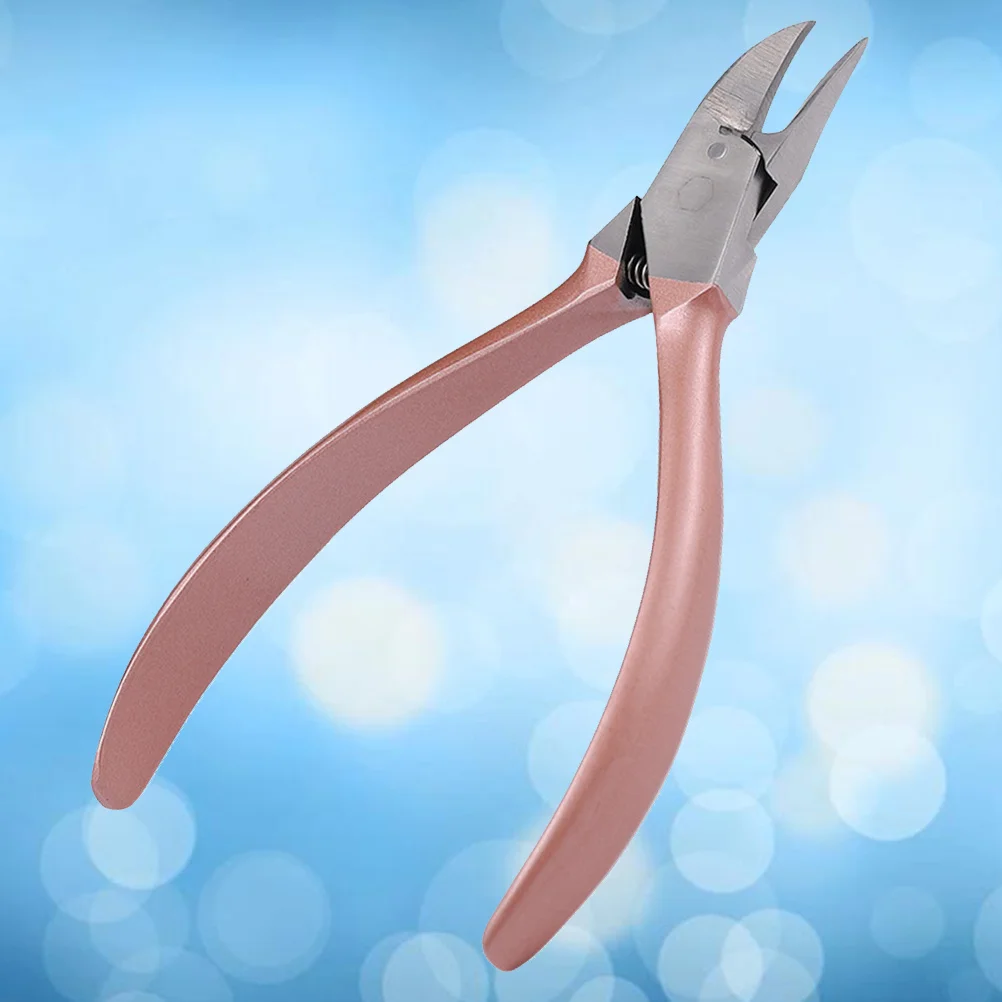 Pince à cuticules en acier de haute dureté, outil de manucure tranchant pour peaux mortes, coupe-ongles Portable, Design Olecranon gauche droite