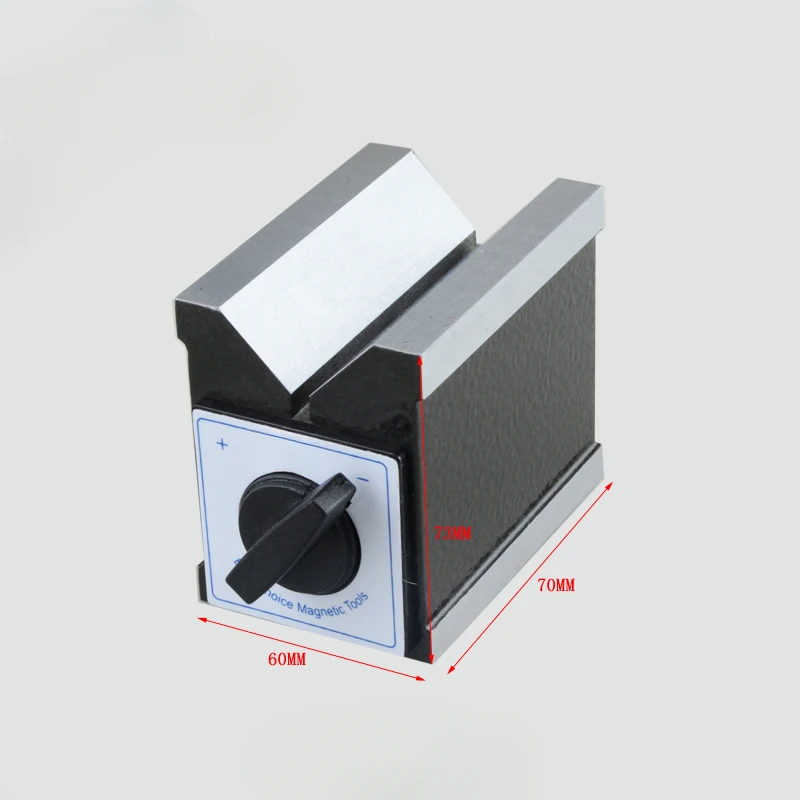 Magnetic table seat Switching type Magnetic triangle table Laser machine V-shaped block Right angle magnetic seat Wire cutting