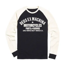 DEUS EX MACHINA Long Sleeve Motocross T-Shirt DH Cycling Jersey Downhill Mountain Bike Shirts Offroad Motorcycle Enduro Clothing