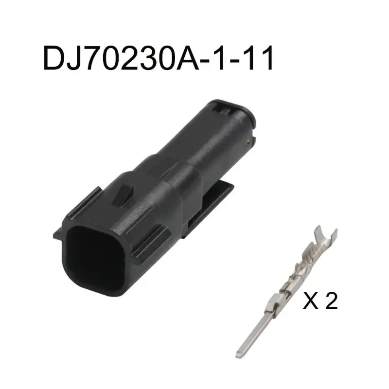 200SET 31402-21110 Automotive Connector Terminals 2 Pin Plug Socket Rubber Seal