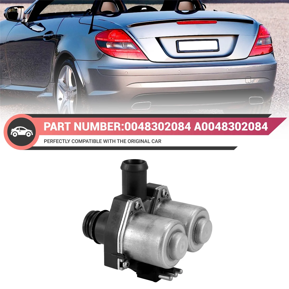 

A0048302084 Новый регулирующий клапан отопления для Mercedes-Benz SLK W210 A0048302084 Клапан управления отоплением