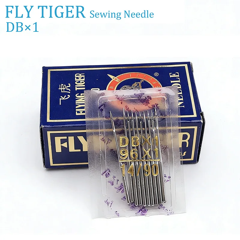 

100PCS Fly Tiger DB×1 Sewing Machine Needles 96×1, Fit for JUKI, BROTHER, SINGER, CONSEW, Industrial Sewing Machine Parts