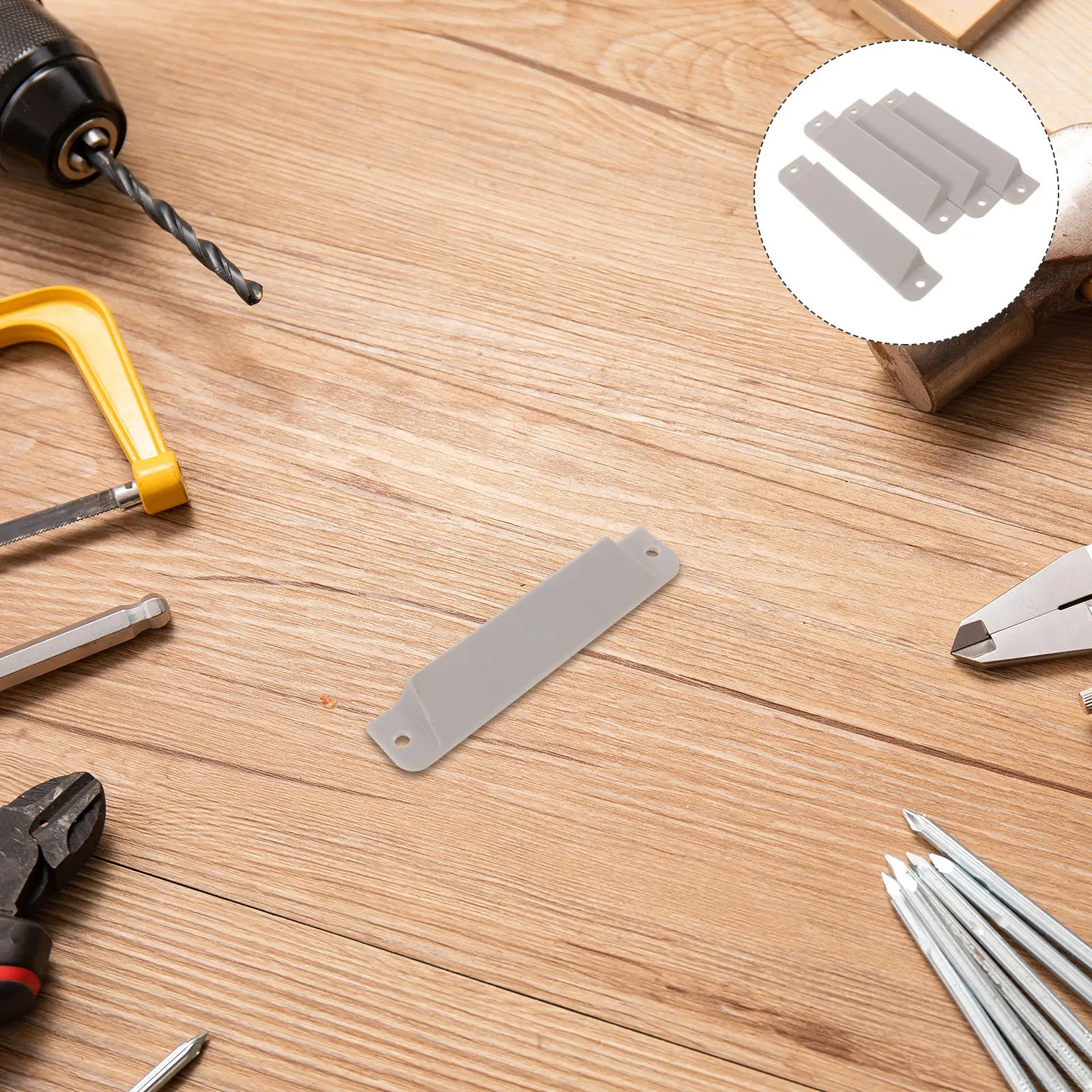 

Комплект из 4 пластиковых заглушек для рельсов E-Track, универсальные, для грузовых транспортных средств, для крепления грузов