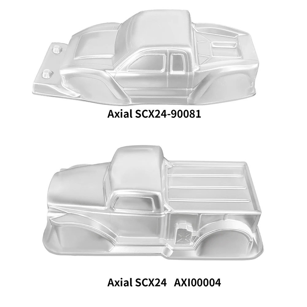 YEAHRUN realistyczne jasne karoseria Shell dla osiowe SCX24 90081 Deadbolt AXI00004 1/24 zdalnie sterowany samochód gąsienicowy do ciężarówek części