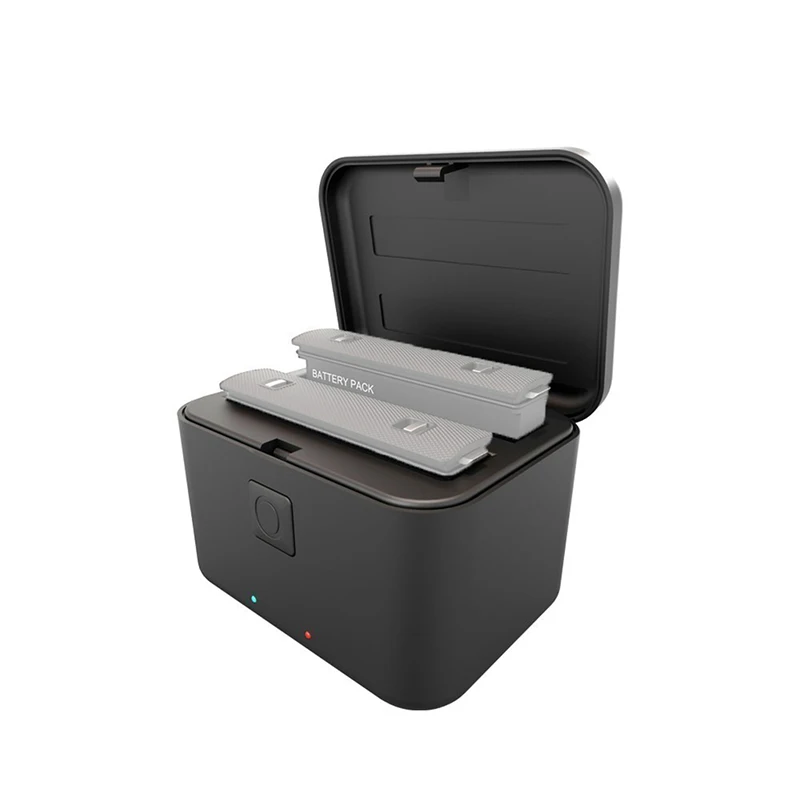 ل Insta360 X5 شاحن بطارية المحمولة شحن صندوق تخزين شحن محور شحن فتحات شاحن مزدوج عمل كاميرا الملحقات