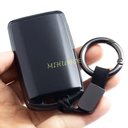 For Mazda 3 BP 6 GJ CX30 CX50 CX60 CX70 CX90 CX5 CX9 MX30 MX5 Black Transparent Car Key Fob Case Cover Keychain Ring Holder