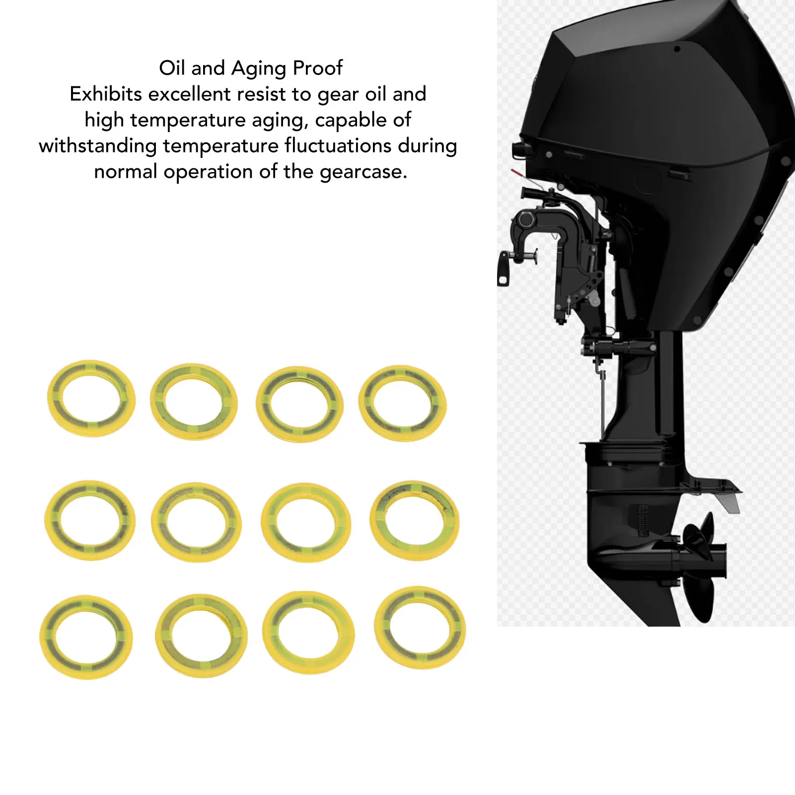 

Прокладка сливной пробки редуктора 8M0007119, термостойкая, замена для приводов Mercruiser