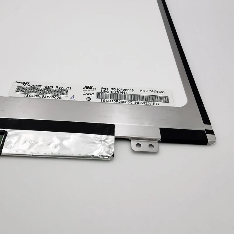 Imagem -03 - para hp Tpn-l119 Laptop Lcd Display Matrix 1366x768 30 Pinos 14 Polegada Slim